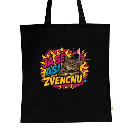 BIO plátěná taška – Já se asi zvencnu