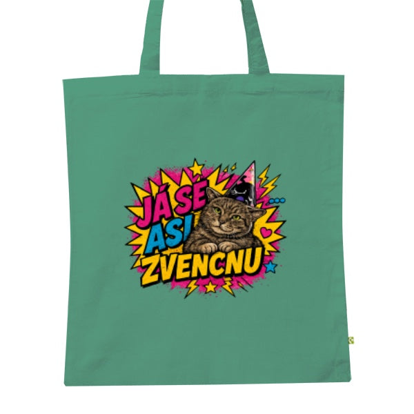 BIO plátěná taška – Já se asi zvencnu