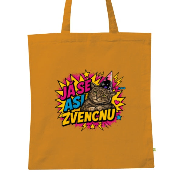BIO plátěná taška – Já se asi zvencnu